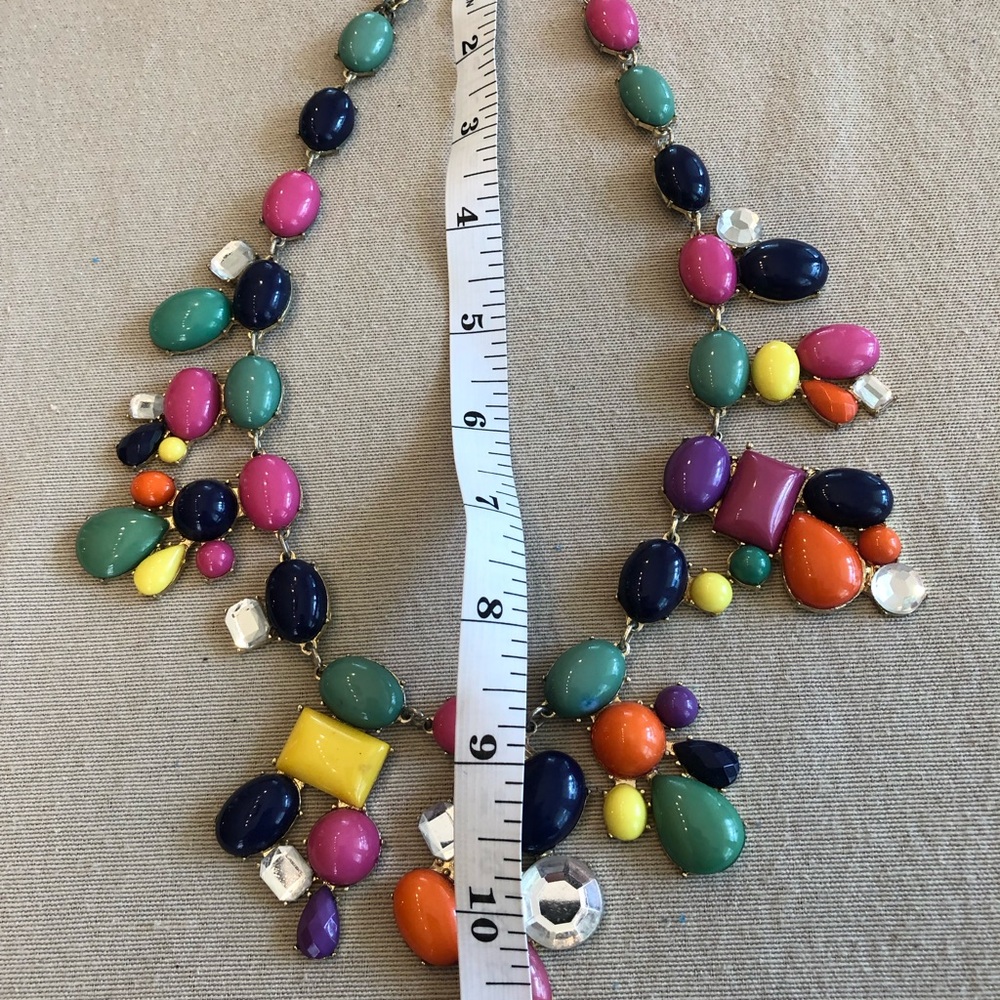 Colorful Statement Necklace - Picture 8 of 10